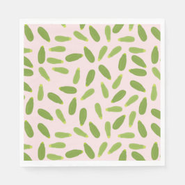 ズッキーニコートゲットサマースカッシュパターン スタンダードランチョンナプキン