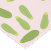 ズッキーニコートゲットサマースカッシュパターン テーブルクロス (アングル)