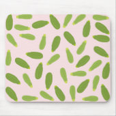 ズッキーニコートゲットサマースカッシュパターン マウスパッド (正面)