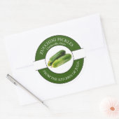 ズッキーニピックレーベル ラウンドシール (封筒)