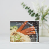 ズッキーニフムス ポストカード (スタンド正面)