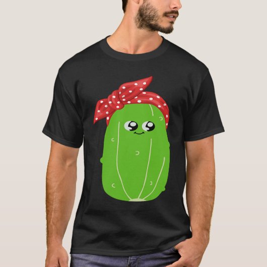 ズッキーニママ野菜母の日ガーデナー Tシャツ (正面)