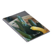 ズッキーニ夏カボチャ野菜炒め ノートブック (右側)