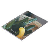 ズッキーニ夏カボチャ野菜炒め ノートブック (左側)