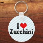 ズッキーニ大好き キーホルダー (正面)