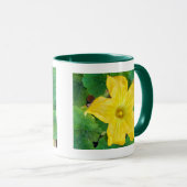 ズッキーニ花 マグカップ (正面右)