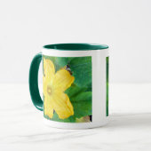 ズッキーニ花 マグカップ (正面左)