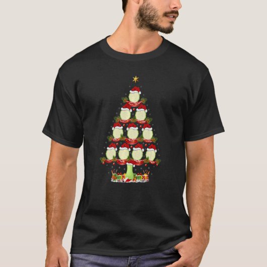 ズッキーニ野菜Xmasホリデーズッキーニクリスマス Tシャツ (正面)