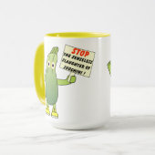 ズッ救チニ マグカップ (正面左)