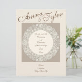 ズドイ結婚リー結婚式招待状 招待状 (スタンド正面)