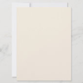 ズドイ結婚リー結婚式招待状 招待状 (裏面)