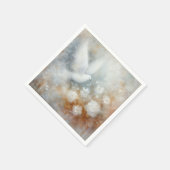 ズドー結婚ブフローラ紙ナプキンス スタンダードカクテルナプキン (角)