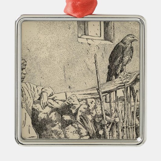 ズニイーグルケージ メタルオーナメント (正面)