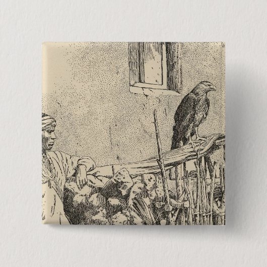 ズニイーグルケージ 缶バッジ (正面)