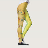 ズニバタフライフォークアート レギンス (右)