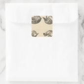 ズニ格子 スクエアシール (バッグ)