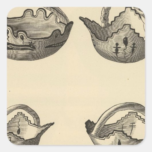 ズニ格子 スクエアシール (正面)