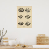 ズニ格子 ポスター (キッチン)