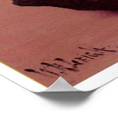 ズニ陶芸家， 1907 ポスター (角)