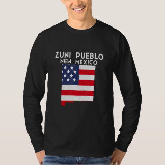 ズニ・プエブロ アメリカ合衆国 州 アメリカ 旅行 ニューメキシコ州N Tシャツ
