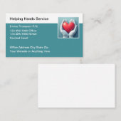 ズハン救済ズナースホームヘルス 名刺 (正面/裏面)