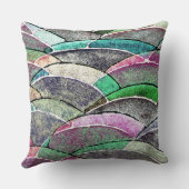 ズヒルズ転がウォーターカラー抽象芸術アート装飾用クッション クッション (裏面)