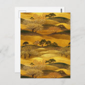 ズヒルズ転がランドスケープ千代紙 ポストカード (正面/裏面)