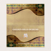 ズヒルズ転が折り畳み名刺 名刺 (外部フラット)