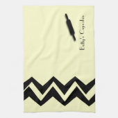 ズピ転がンアートデコカスタムタオル キッチンタオル (縦)