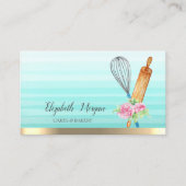 ズピ転がンウィスクストライプベーカリー 名刺 (正面)