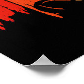 ズブッめい想ドヴィンテージレトロブッダ ポスター (角)