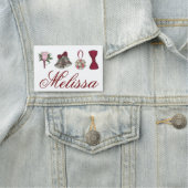 ズブー結婚ニエールベルズブーケブライダルプランナー 名札 (インサイチュ)