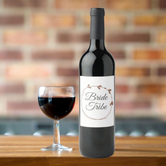 ズブ結婚リブトライムモカシンプルハートリース ワインラベル