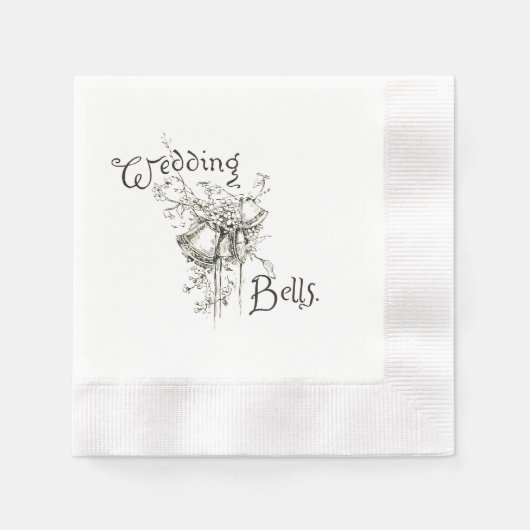 ズベル結婚ズ・ナプキンズ 縁ありカクテルナプキン (正面)