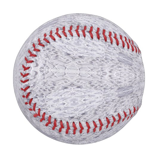 ズホワイトレ結婚ース万華鏡のように千変万化するパターン抽象芸術1 野球ボール (正面左)