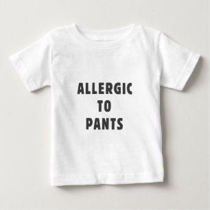 ズボンにアレルギー ベビーTシャツ