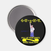 ズボンのマグネットを引っ張りなさい マグネット (正面/裏面)