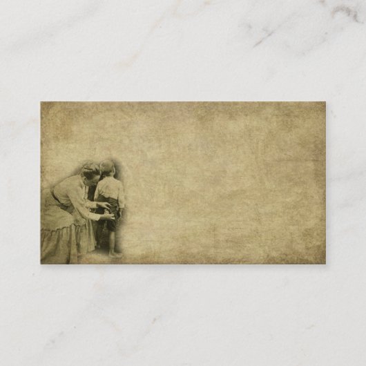 ズボンの座席によって縫うことは名刺を整えます 名刺 (正面)