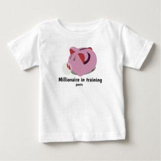 「ズボンを履いた大富豪」 ベビーTシャツ