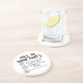 ズボンを引き上げる コースター (側面)