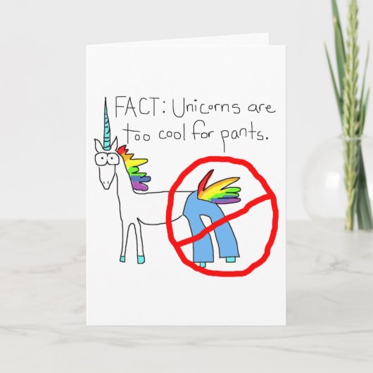 ズボンカッコいいが足りない カード (正面)