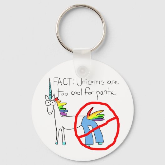 ズボンカッコいいが足りない キーホルダー (正面)