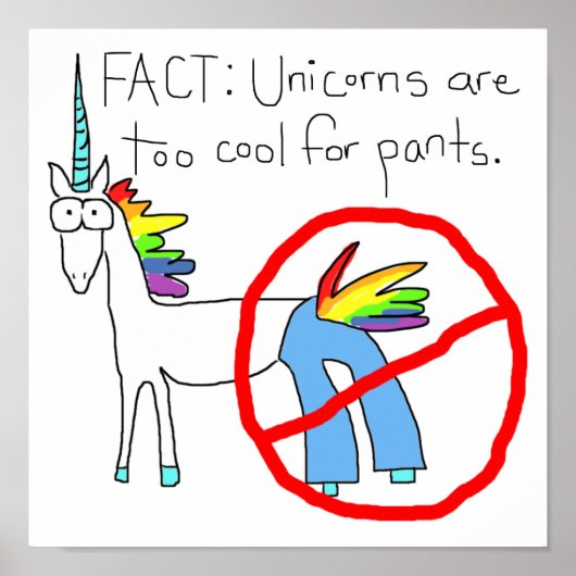 ズボンカッコいいが足りない ポスター (正面)