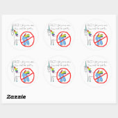 ズボンカッコいいが足りない ラウンドシール (シート)