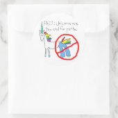 ズボンカッコいいが足りない ラウンドシール (バッグ)