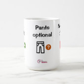 ズボン コーヒーマグカップ (中央)