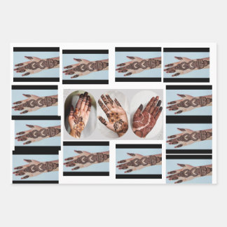 ズメ結婚ンディデザインメンディクリエイティブ招待状 ラッピングペーパーシート