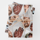 ズメ結婚ンディデザインメンディクリエイティブ招待状 ラッピングペーパーシート (インサイチュ)