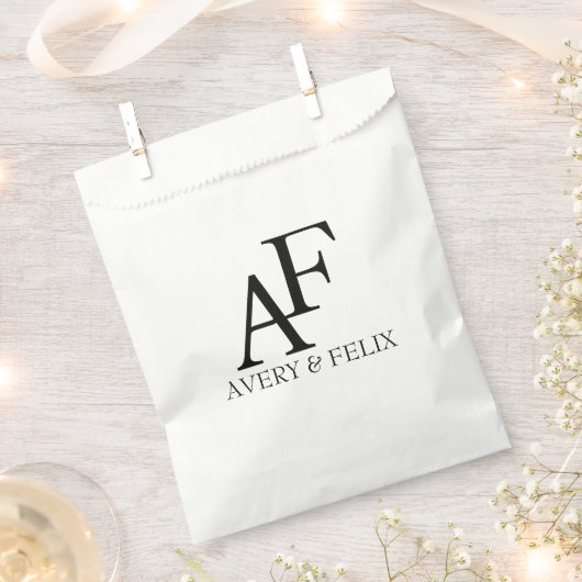 ズモノグラム結婚ブラックアンドホワイトゲスエレガントト フェイバーバッグ (クリップ留めされた状態)