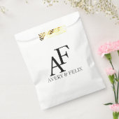 ズモノグラム結婚ブラックアンドホワイトゲスエレガントト フェイバーバッグ (封をした状態)